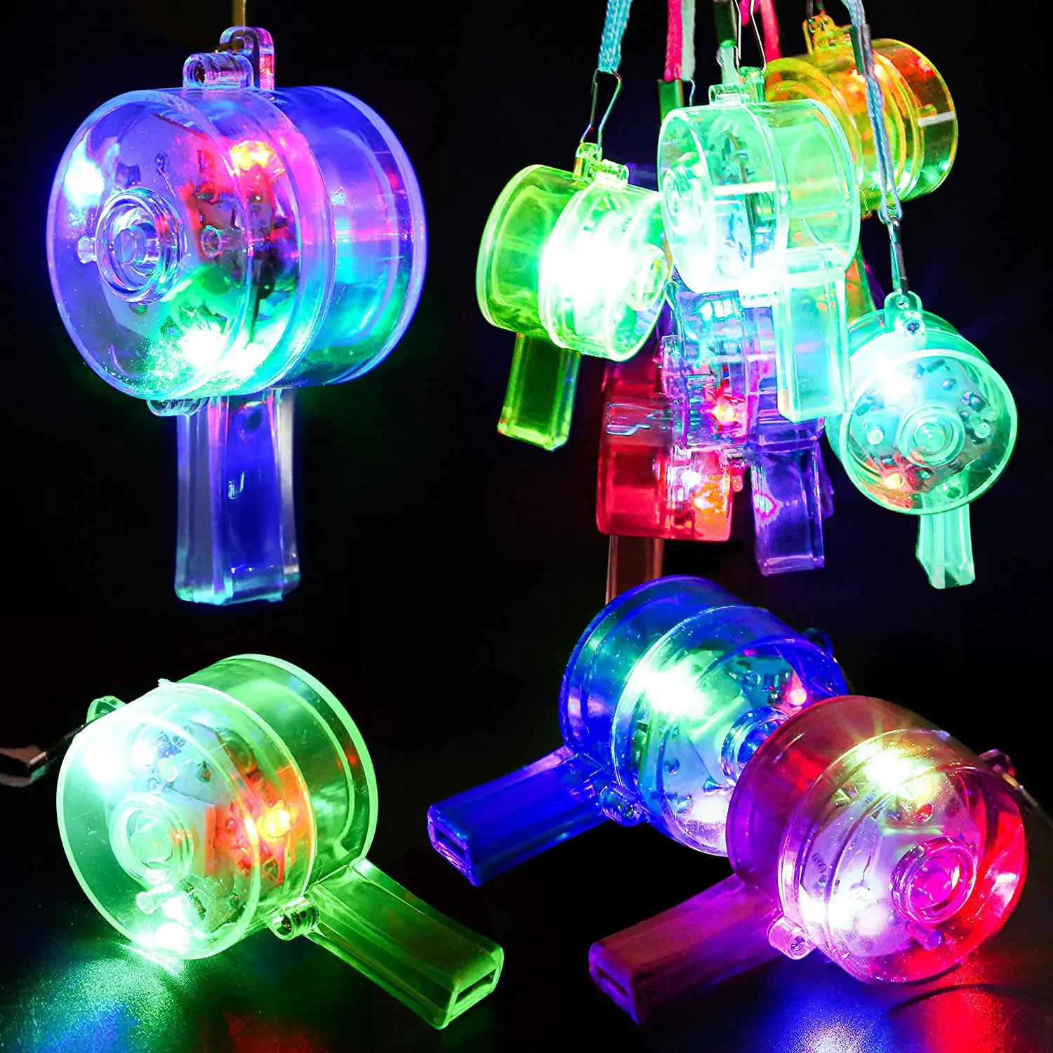 Wedding Supply Bulk - LED-Leuchtflöten, Leuchtende Pfeifen, Partyartikel, Spielzeugflöten, Partygeschenke,