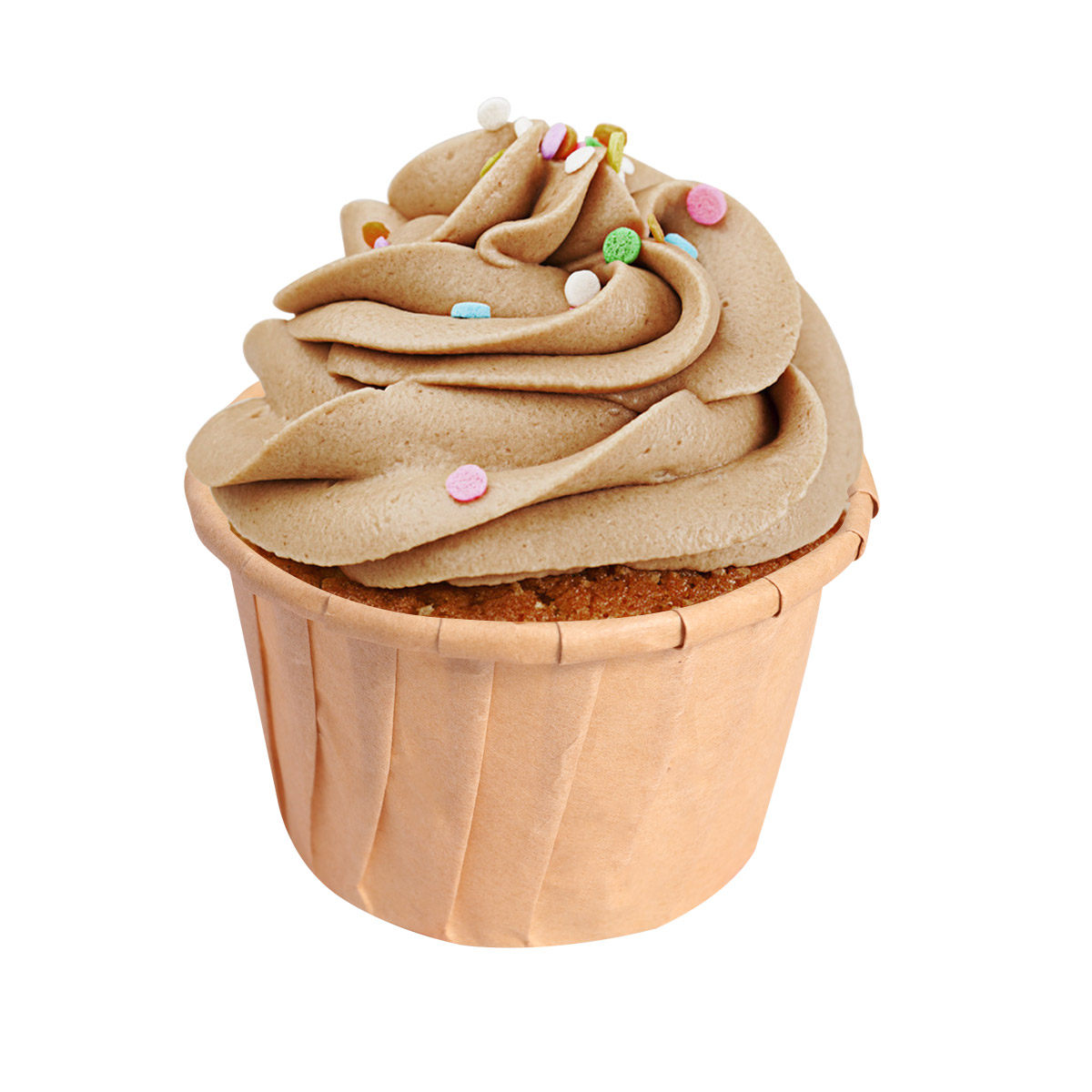 Wedding Cake Supply - 100 Stück Einweg-Papierkuchenförmchen, auslaufsichere, gewellte Backformen