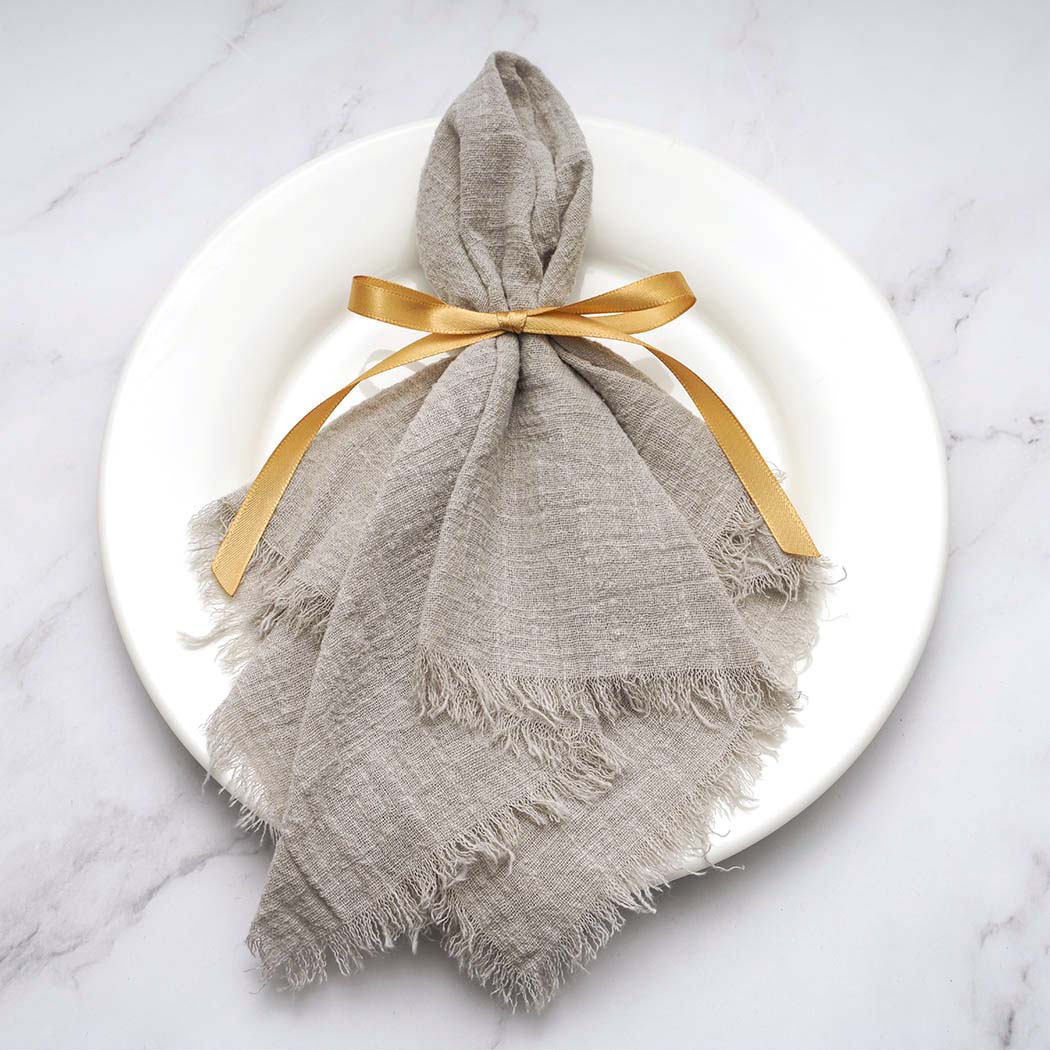 Wedding Supply Rentals - Serviette Baumwolle Tuch 41*41cm Rustikalen Gaze