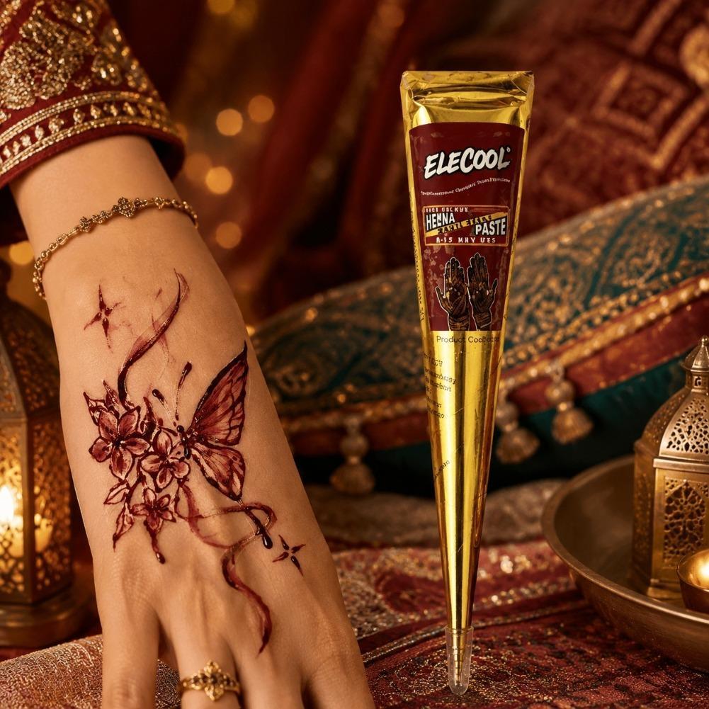 Natürliche schwarze Henna-Flas – Indian Wedding Supply Bewertung und Preis