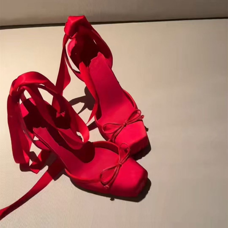 Rote High Heels, Damen-Knöchel – Wedding Fx Bewertung und Preis