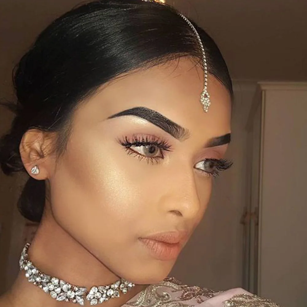 Stonefans Geometrische Stirnke – Indian Wedding Supply Bewertung und Preis