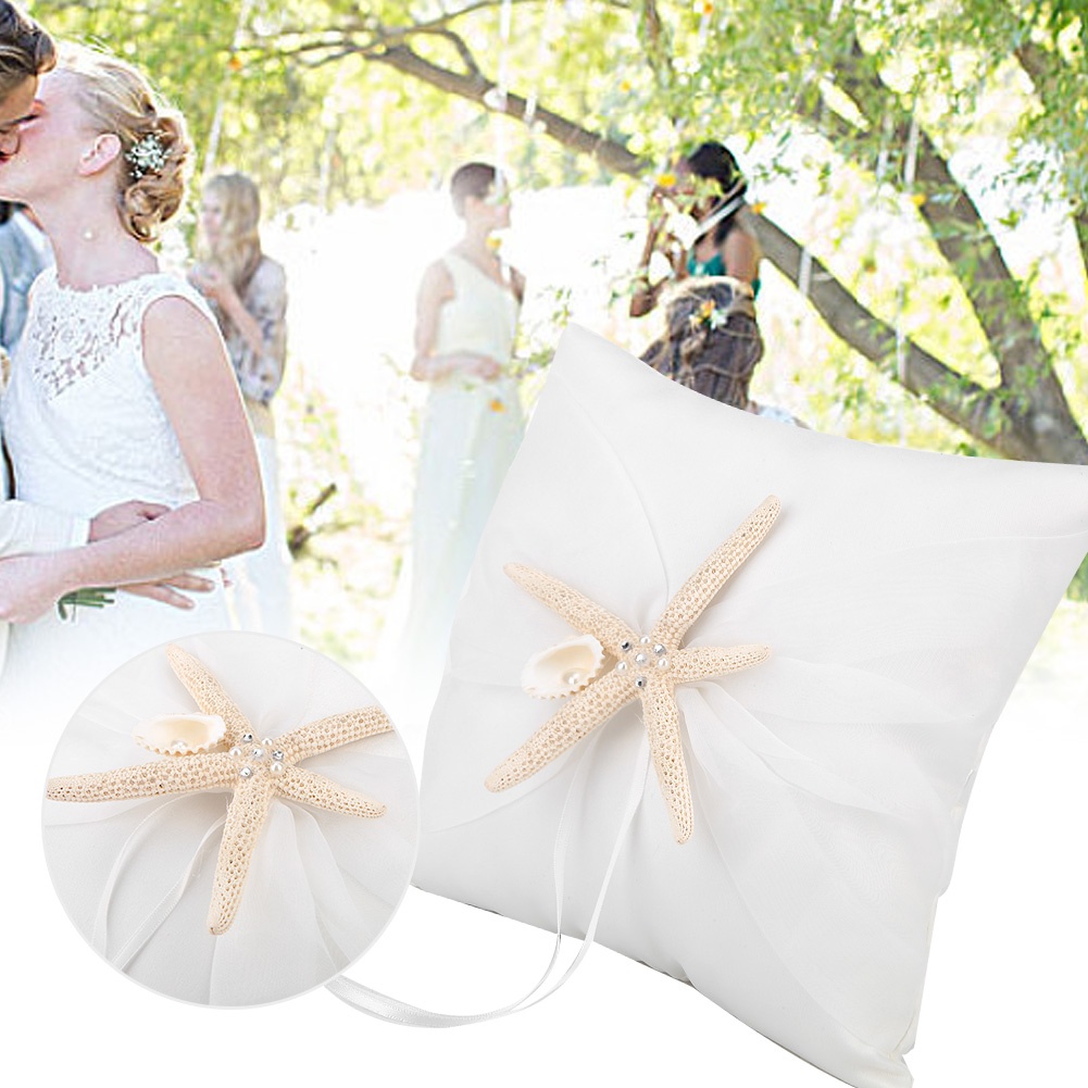Elfenbeinfarbenes Ringträgerki – Ring Bearer Pillow Bewertung und Preis