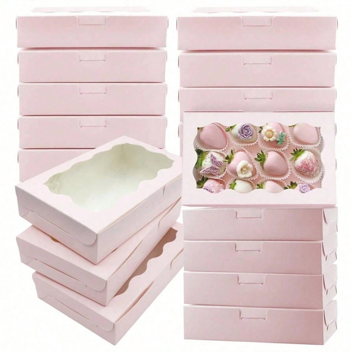 10/30/50 Stück Kraftpapier-Kuc – Wedding Cake Supply Bewertung und Preis