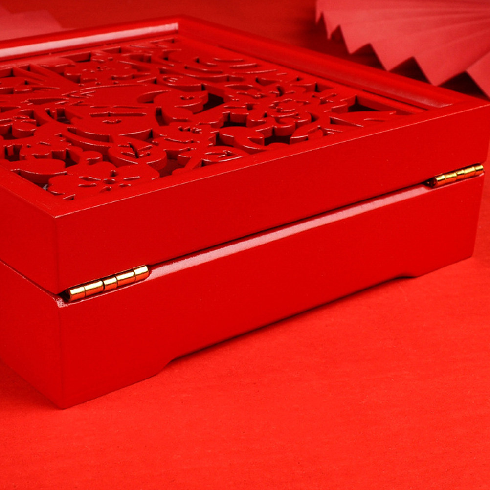 Rote Geschenkbox im chinesisch – Wedding Souvenir Bewertung und Preis