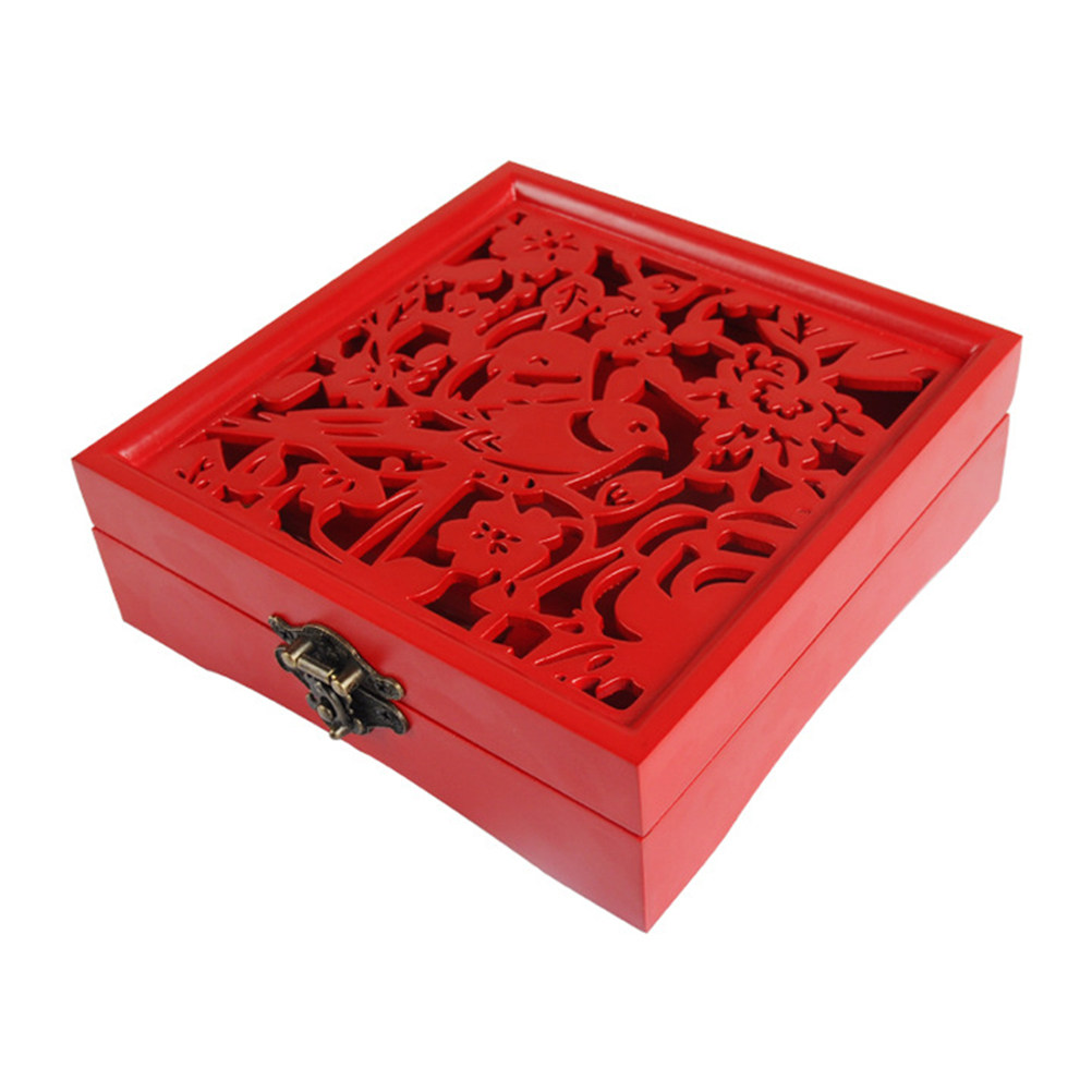 Rote Geschenkbox im chinesisch – Wedding Souvenir Bewertung und Preis