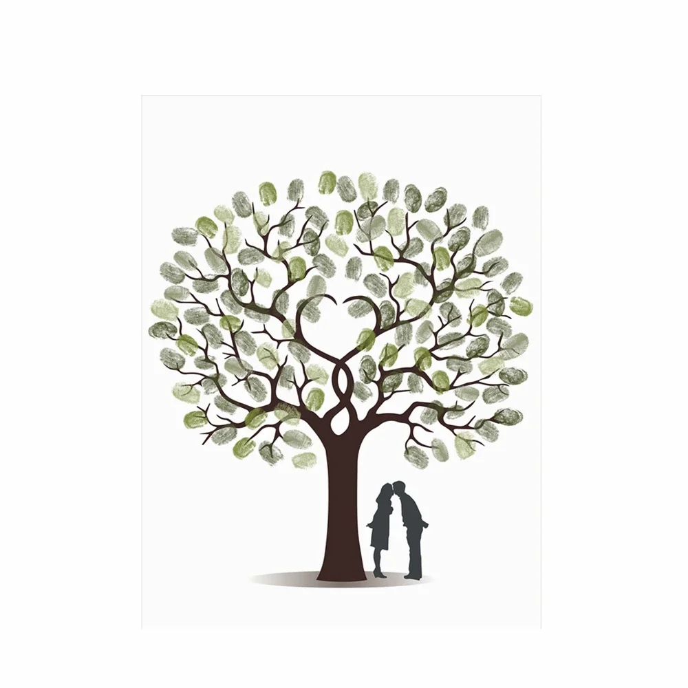 Hochzeits-Fingerabdruck-Baum L – Wedding Souvenir Bewertung und Preis