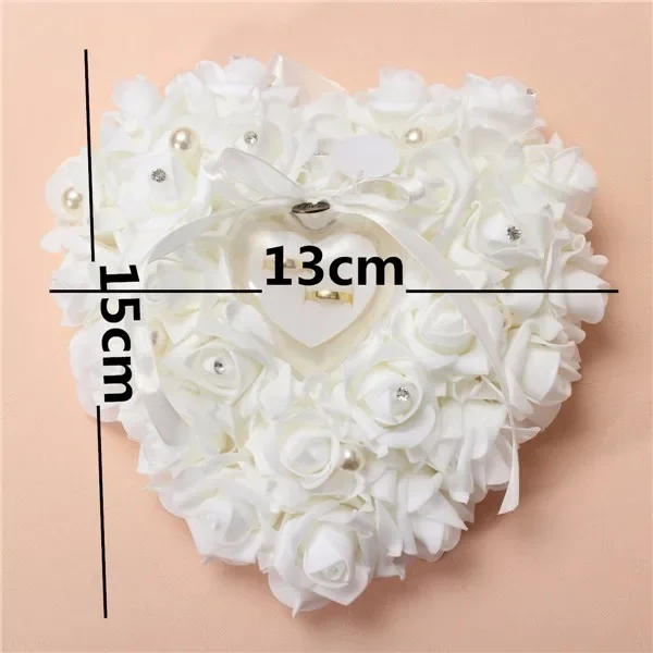 Weißer Ringträger-Kissenhalter – Ring Bearer Pillow Bewertung und Preis