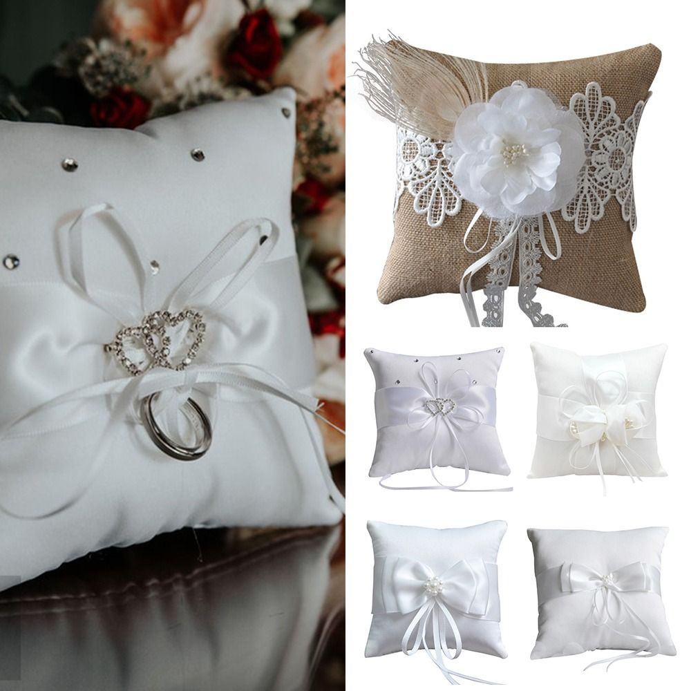 15*15cm 20*20cm Ringkissen Wei – Ring Bearer Pillow Bewertung und Preis