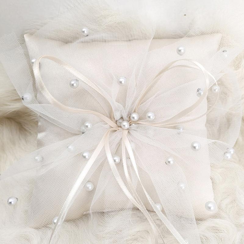Handgefertigtes Kissen mit wei – Ring Bearer Pillow Bewertung und Preis