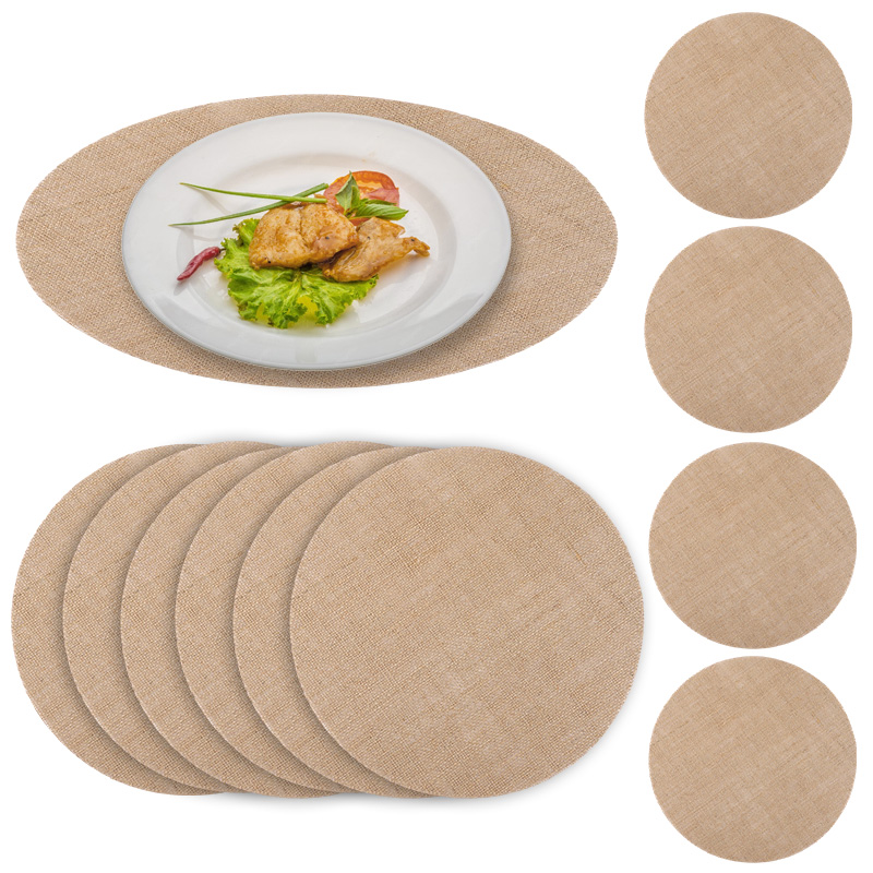 10/20 Stück runde Tischsets au – Wedding Supply Rentals Bewertung und Preis
