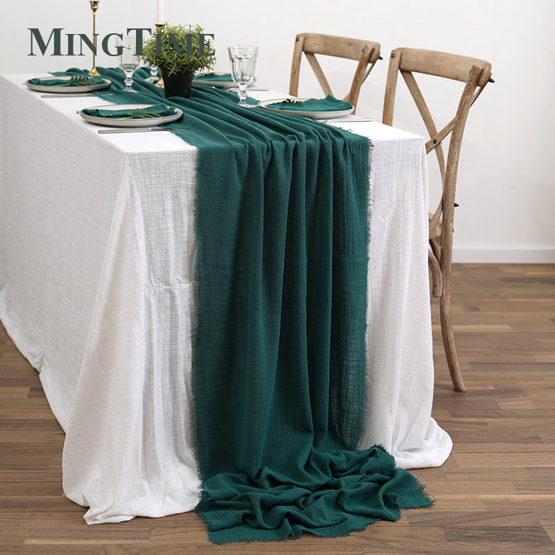 Tisch Läufer Rustikalen Baumwo – Wedding Supply Rentals Bewertung und Preis