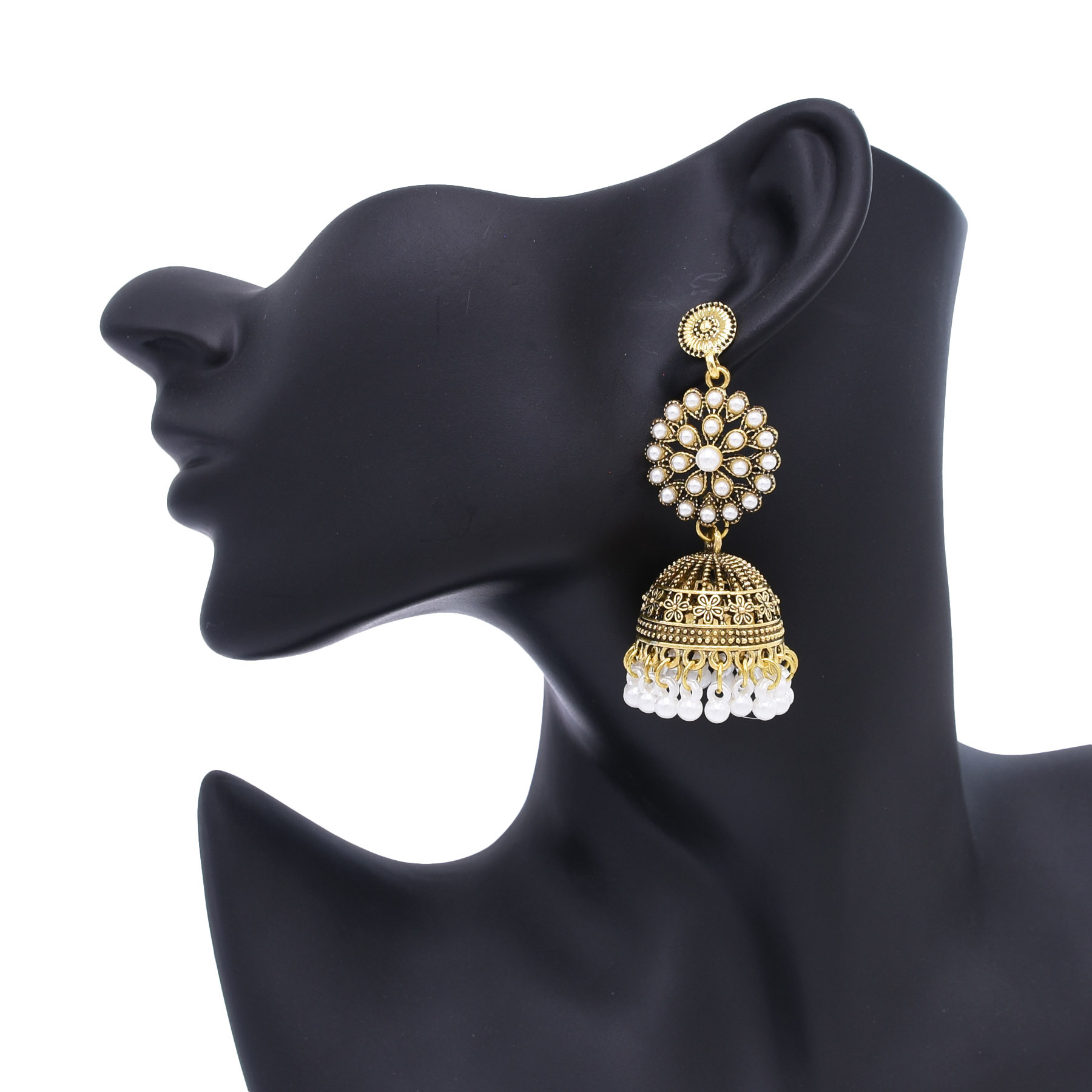Traditionelle indische Jhumka- – Indian Wedding Supply Bewertung und Preis