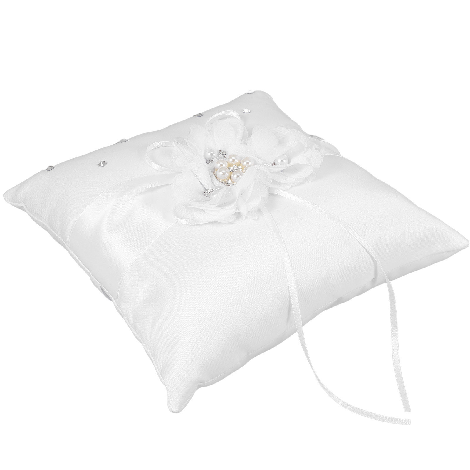 20x20cm Blumen-Hochzeitsringki – Ring Bearer Pillow Bewertung und Preis