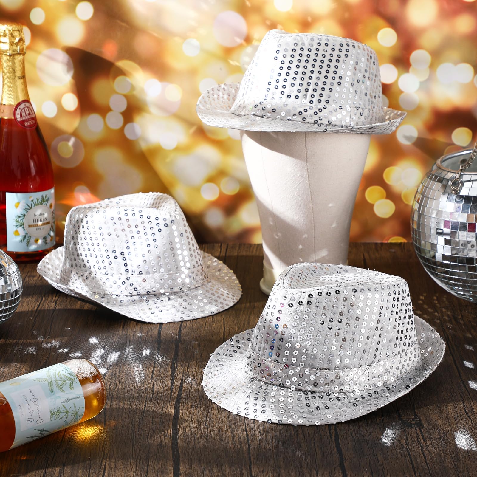 12–36 Stück Paillettenhüte, gl – Wedding Supply Bulk Bewertung und Preis