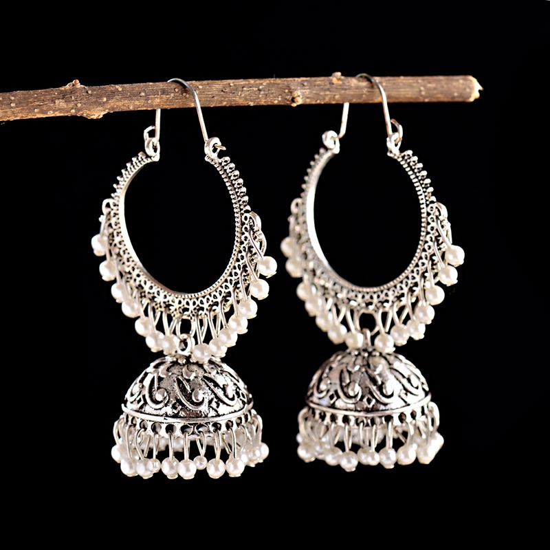 Neuer indischer Jhumka-Schmuck – Indian Wedding Supply Bewertung und Preis