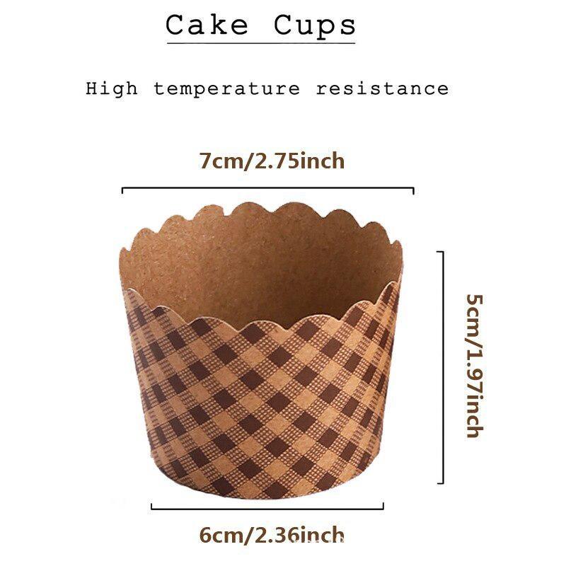 50 Teile/paket Cupcake Pappbec – Wedding Cake Supply Bewertung und Preis