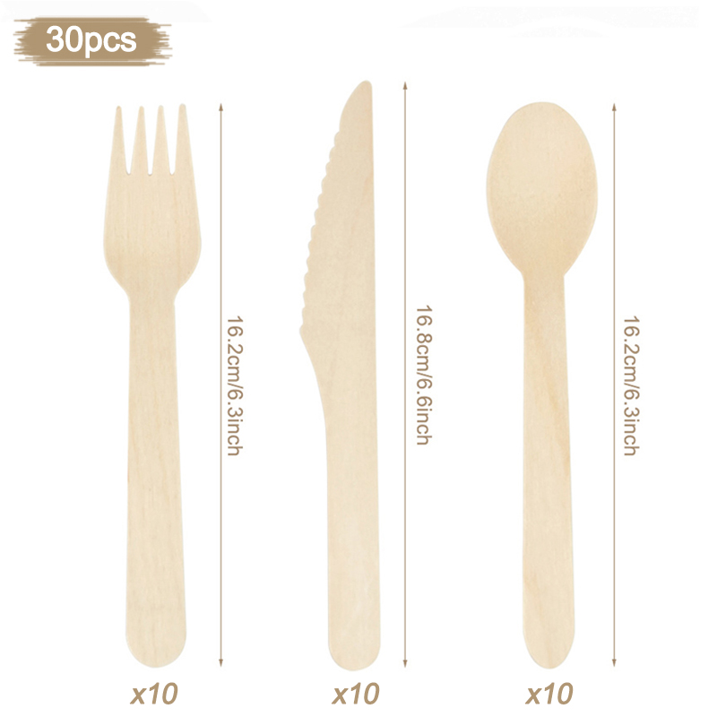 Einweg Holz Löffel Gabel Messe – Wedding Supply Rentals Bewertung und Preis