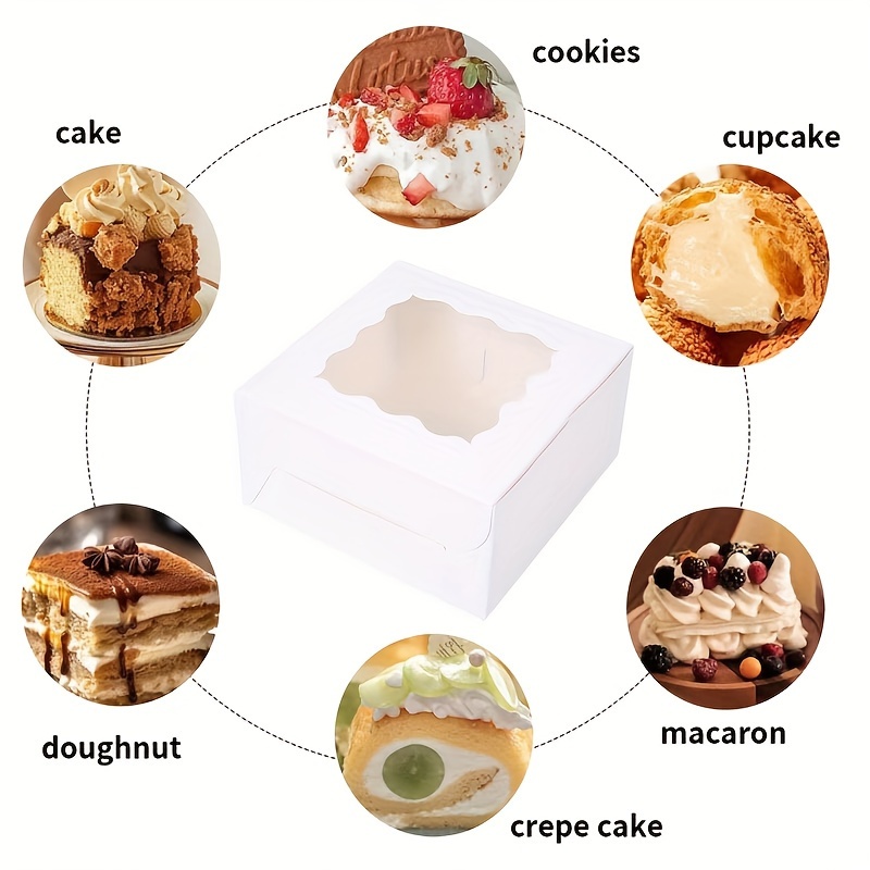 10 Stück Kraftpapier-Kuchen- u – Wedding Cake Supply Bewertung und Preis