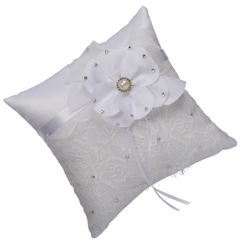 Hochzeitsringkissen, Spitze, B – Ring Bearer Pillow Bewertung und Preis