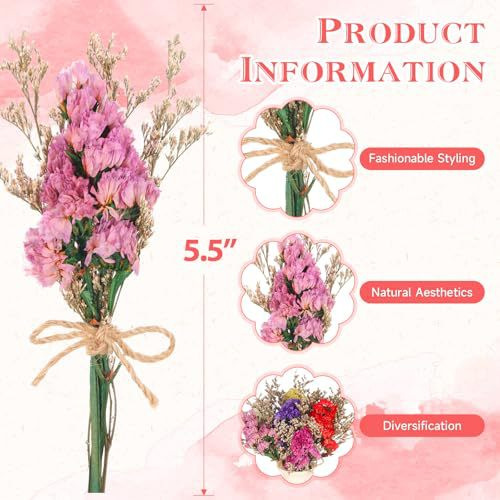 Mini Trockenblumenstrauß Natür – Wedding Souvenir Bewertung und Preis